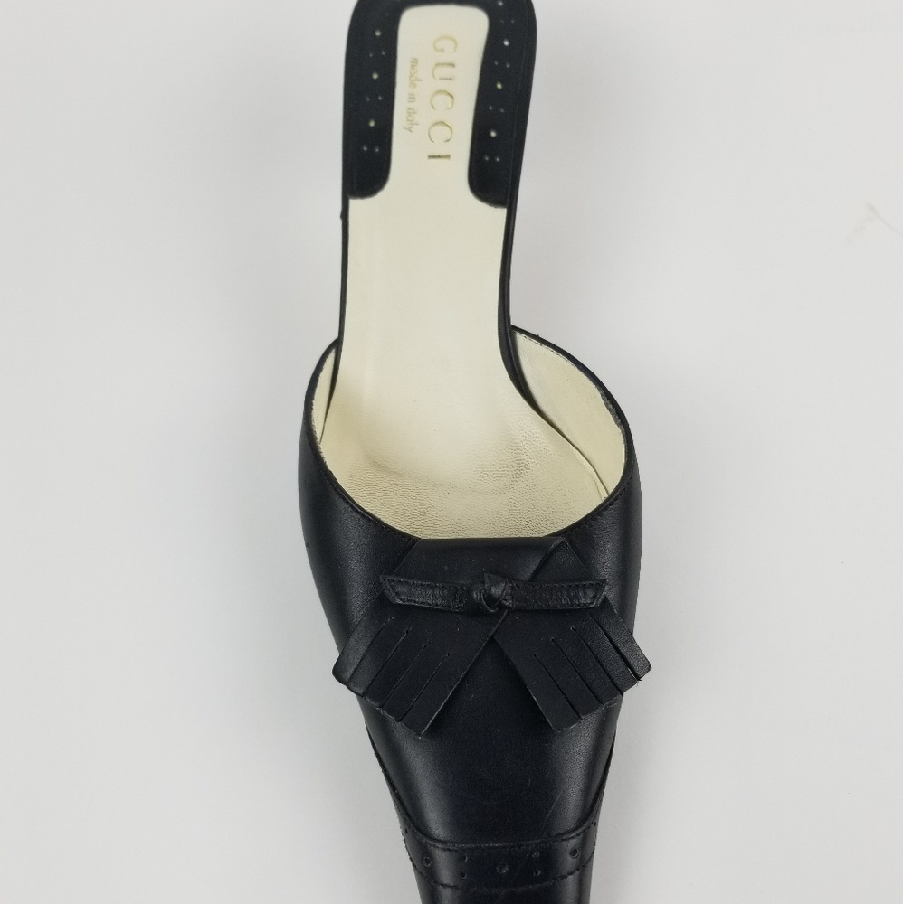 VTG Gucci Square Toe heels - Picture 2 of 5